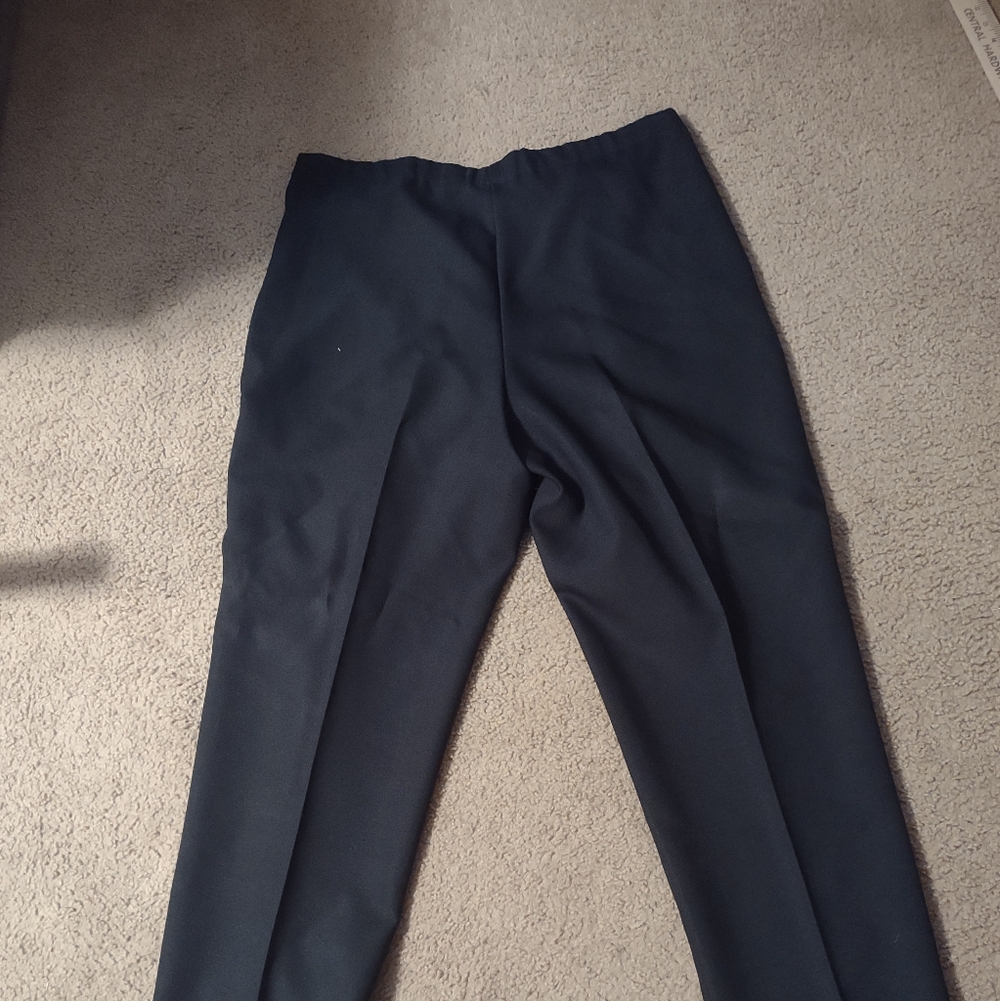 Women's Alicia Black Dress Pants Size 18 With Side Pockets